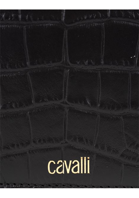 Borsa a Spalla Roar Piccola Nera Con Tigri Gioiello ROBERTO CAVALLI | SKB025-PZ97505051